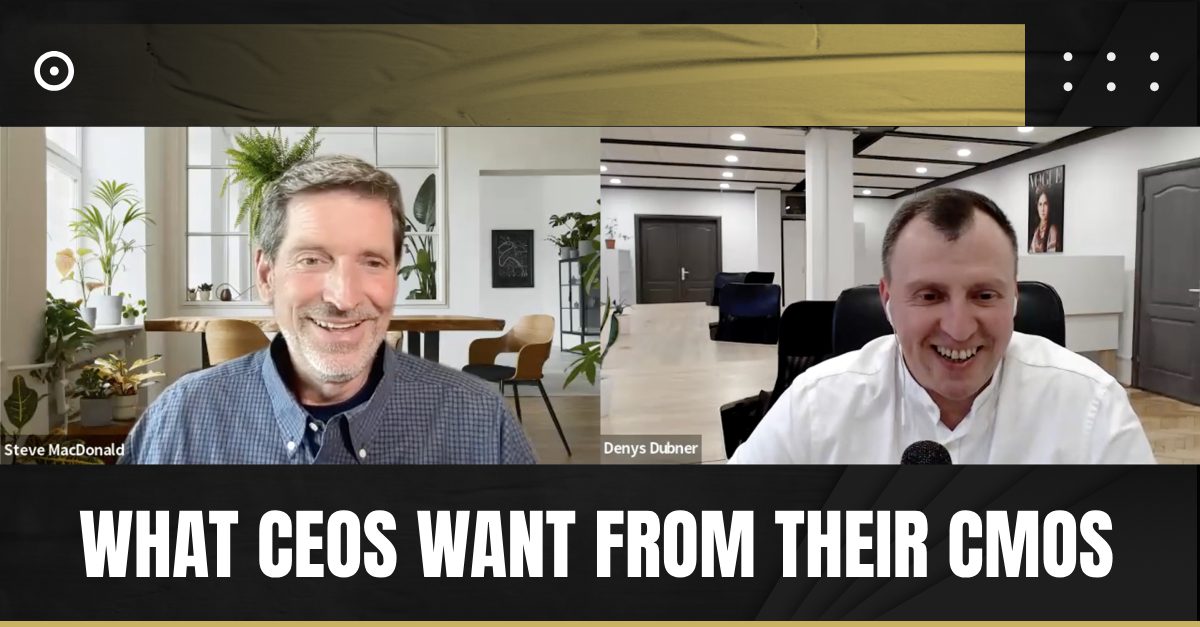 Read more about the article What CEOs Want From CMOs: Challenging the Typical Perspective