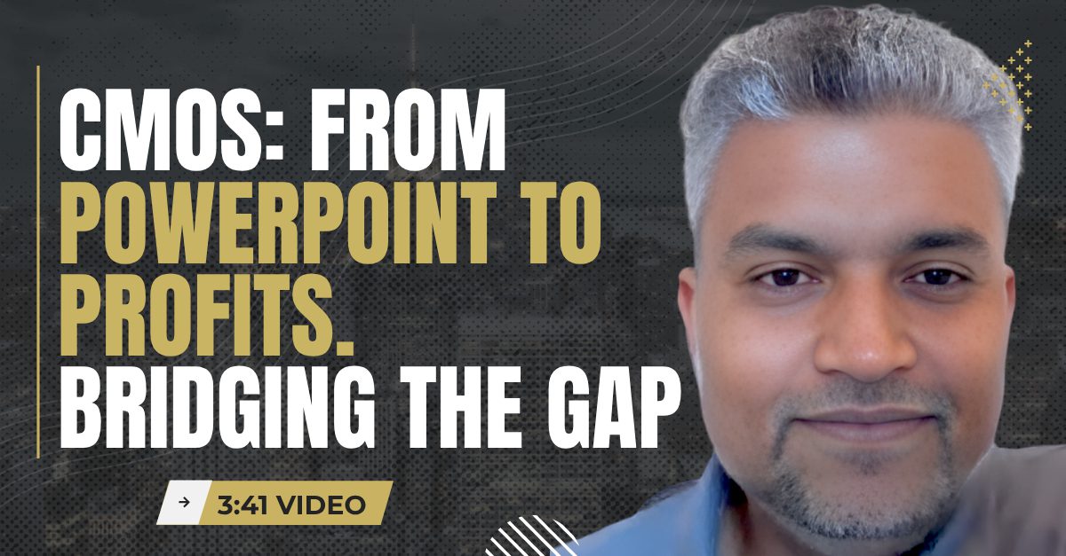 Read more about the article 3:41 Summary Video: CMOs: From PowerPoint to Profits – Bridging the Gap