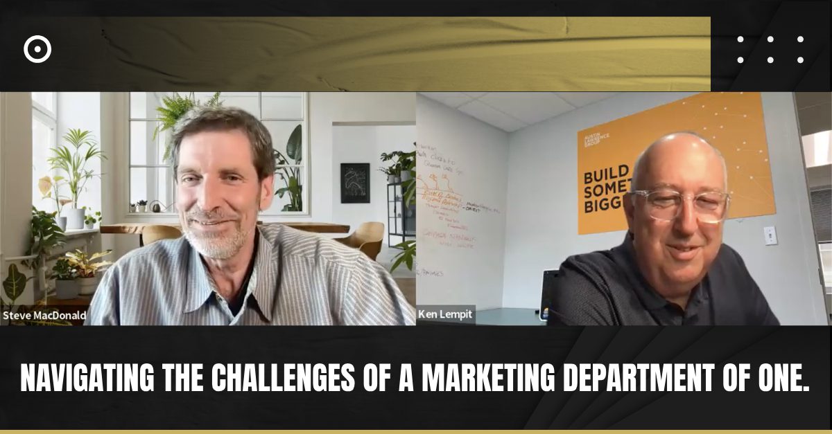 Read more about the article Navigating the Challenges of a Marketing Department of One