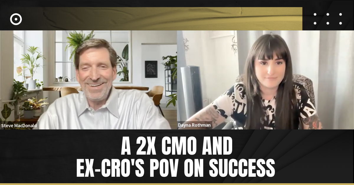 Read more about the article A 2x CMO & Ex-CRO’s POV on Success