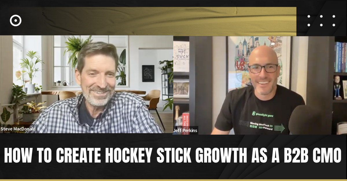 Read more about the article How to Create Hockey Stick Growth as a B2B CMO