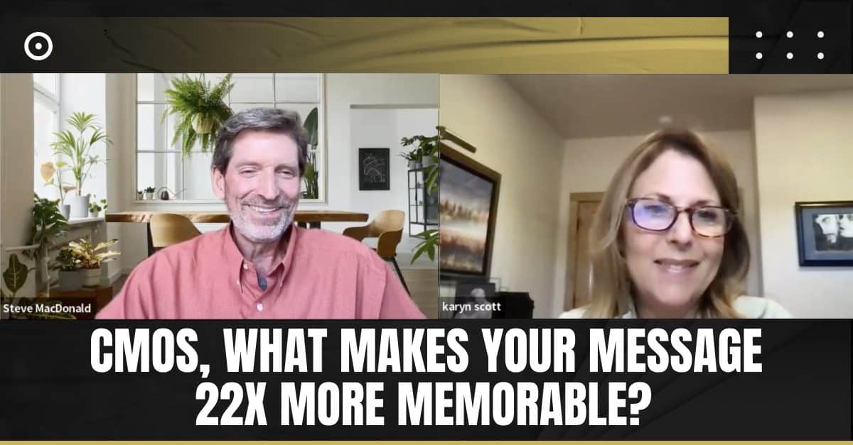 Read more about the article CMOs, What Makes Your Message 22x More Memorable?