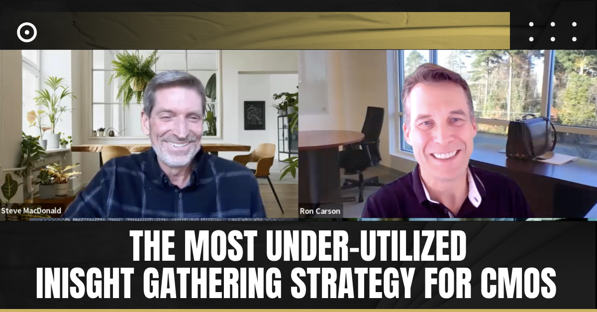 Read more about the article The Most Under-Utilized Insight Gathering Strategy for CMOs