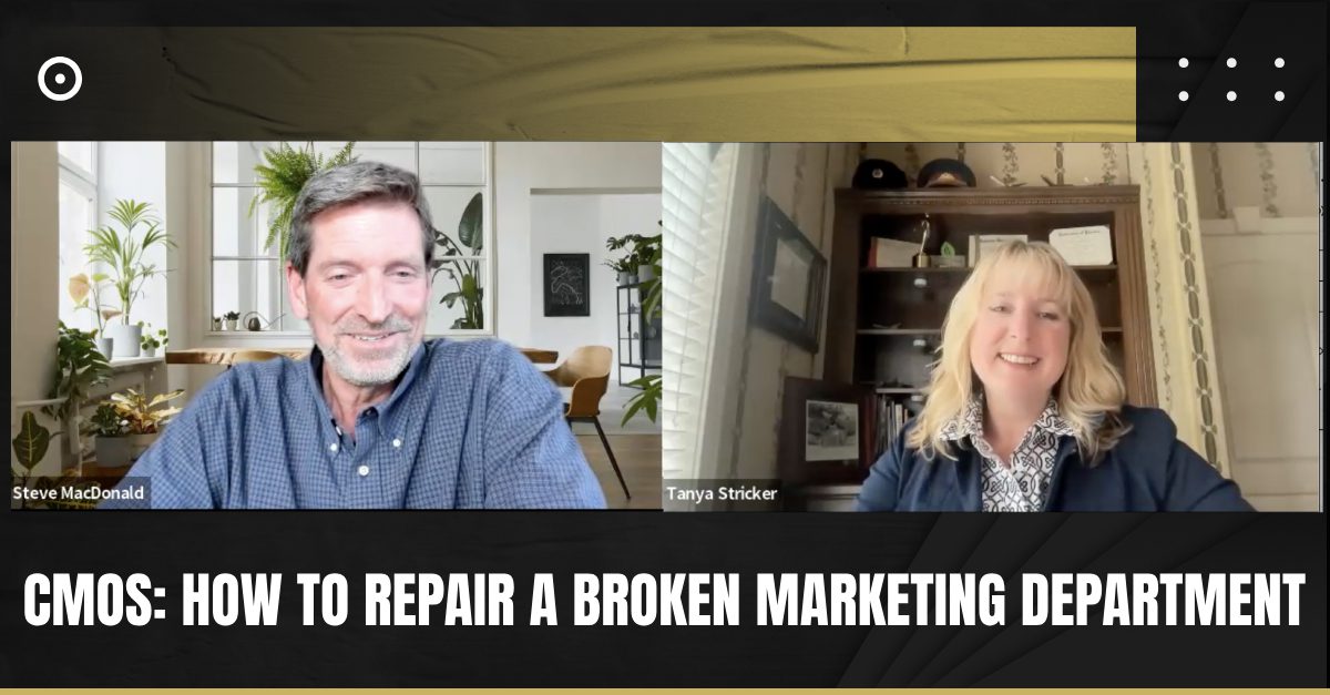 Read more about the article CMOs: How to Repair a Broken Marketing Department