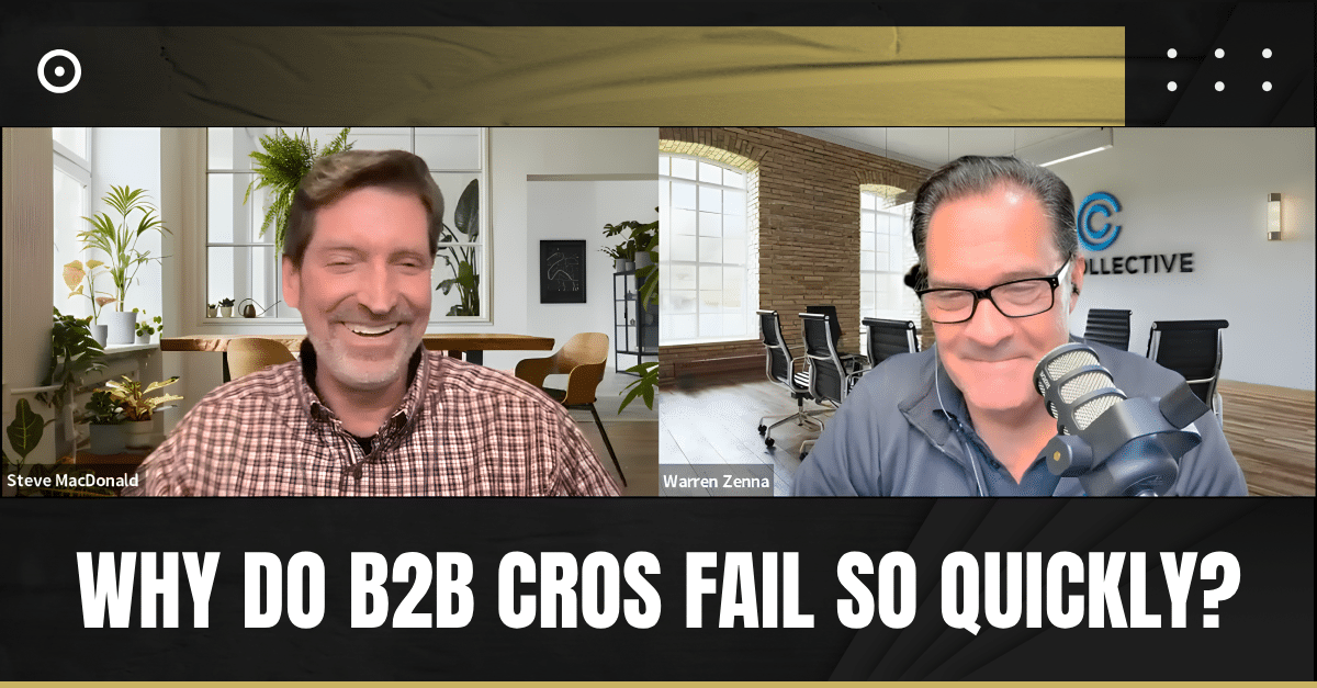 Read more about the article Why Do B2B CROs Fail So Quickly?