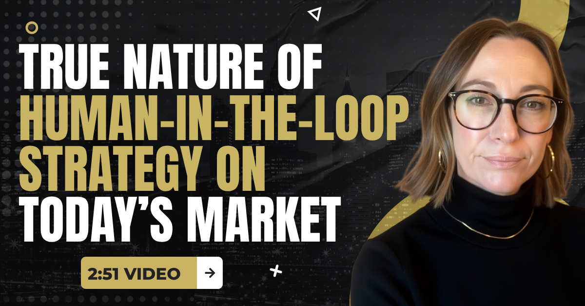 Read more about the article (2:51 Summary Video) “True Nature of Human-in-the-Loop Strategy on Today’s Market”