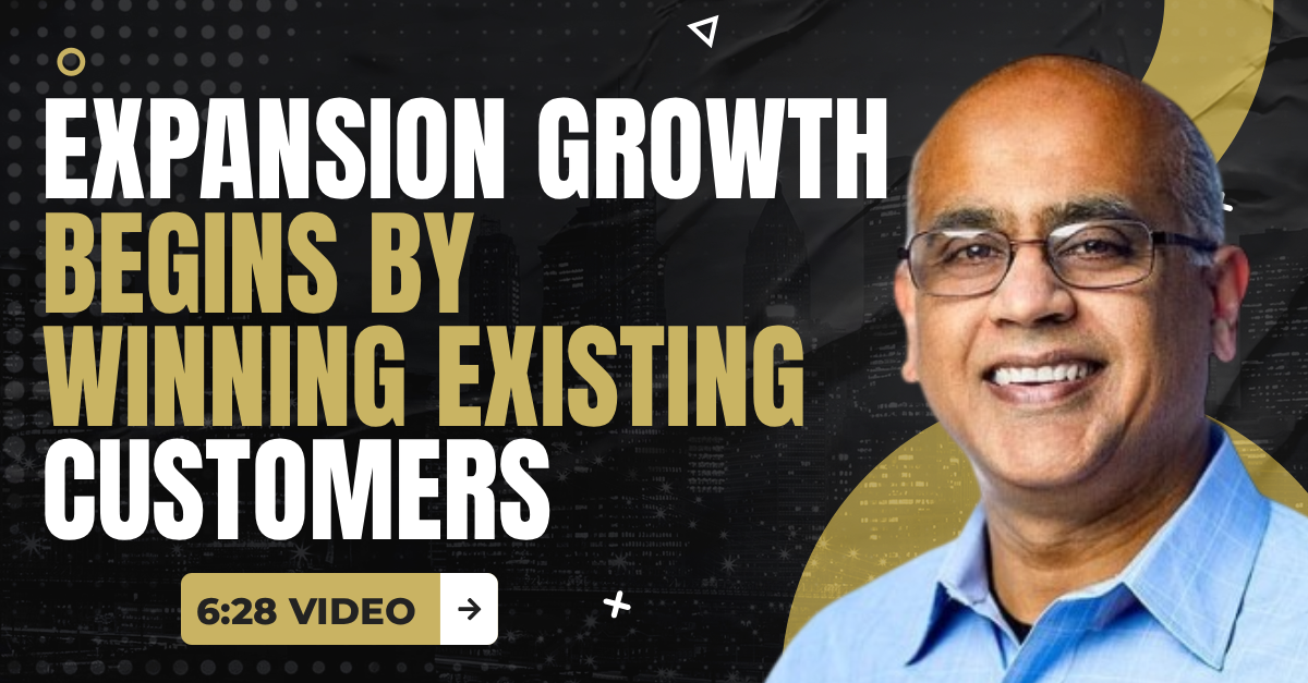 Read more about the article (6:28 Q&A Video) “Expansion Growth Begins by Winning Existing Customers”