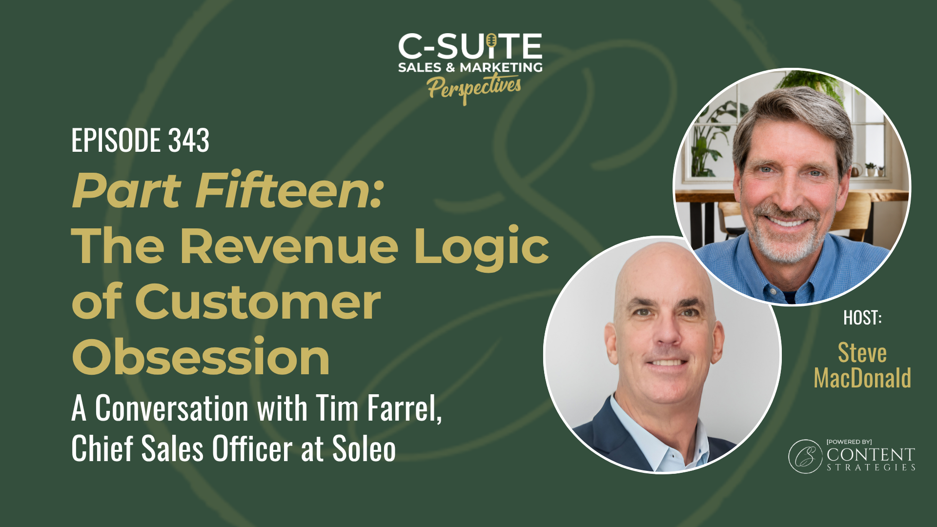Read more about the article Part Fifteen: The Revenue Logic of Customer Obsession
